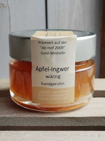 Apfel-Ingwer-würzig 190g